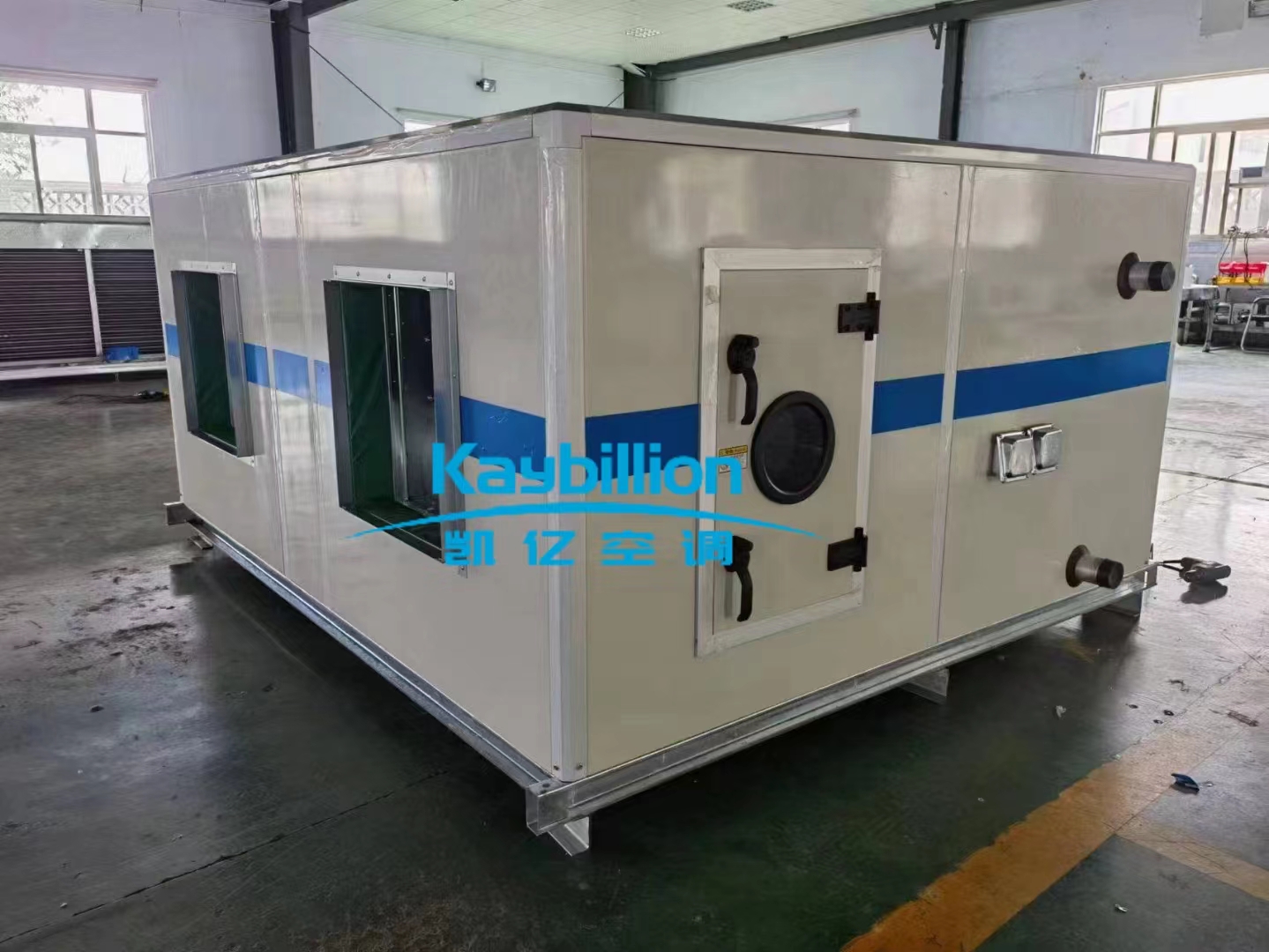 組合式空調機組工作原理與結構分析